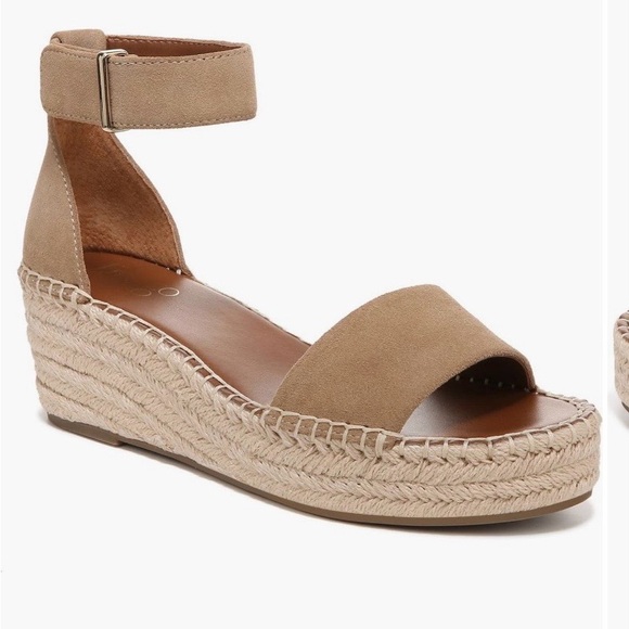 Franco Sarto ‘Pela’ Espadrille Wedge Sandals - Picture 6 of 7
